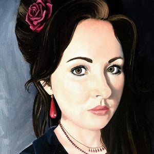 Cropped portrait of an artist